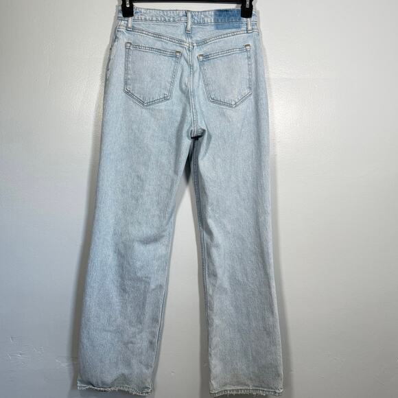 Abercrombie Curve Love 90s Relaxed Jeans 27 Light Wash High Rise Vintage Fit - Picture 3 of 10